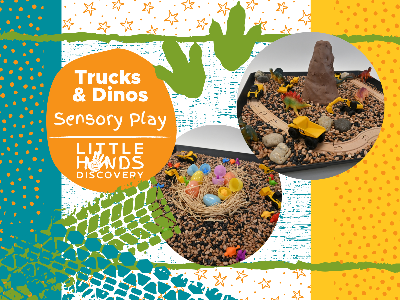 Trucks & Dinos Sensory Play (12 months -6 Years)