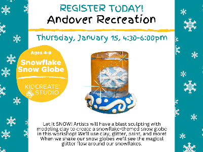 Andover: Snowflake Snowglobe (4-9 yrs)
